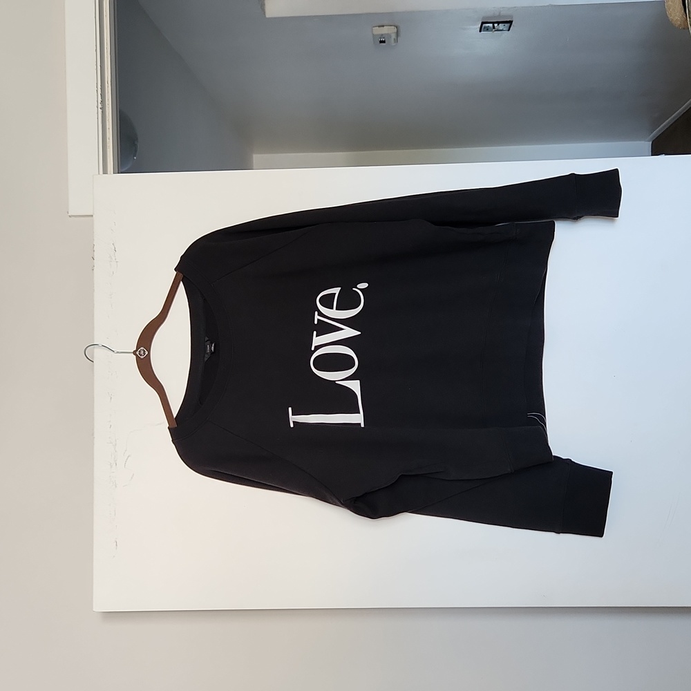 Black J Crew swearshirt